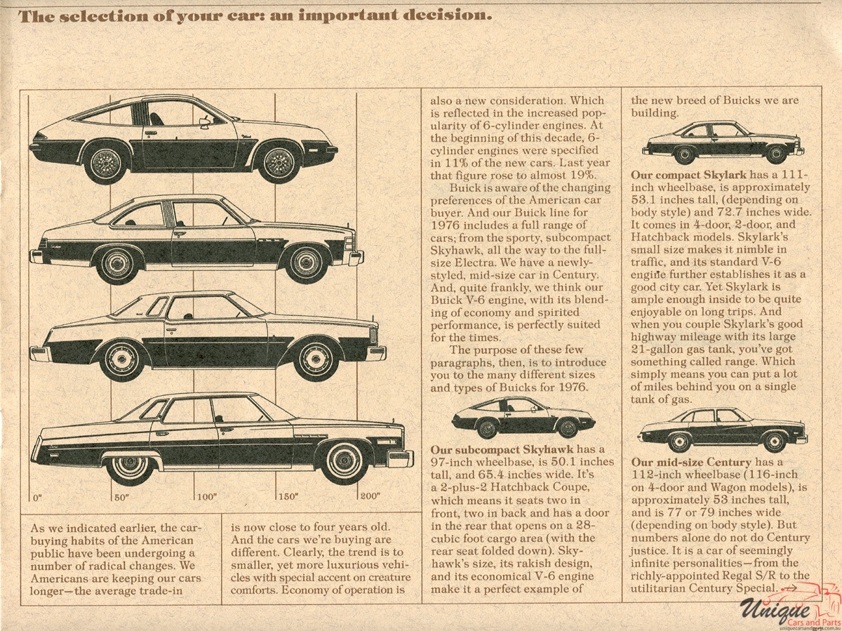 1976 Buick Brochure Page 47